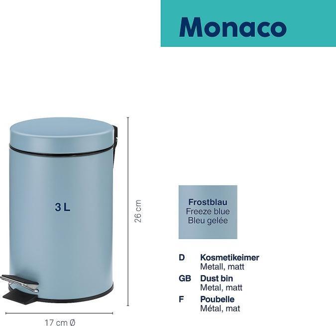 Image du produit Kela Seau à maquillage Monaco (3 l)