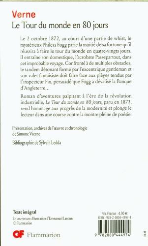 Actual product image G.F. Garden Le tour du monde en 80 jours (French, Verne Jules, 2024)
