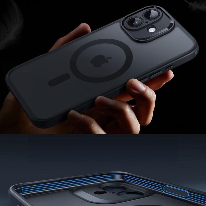 Productafbeelding ESR Etui Classic Pro Set Halolock MagSafe na iPhone 16 - czarne (Apple iPhone 16)