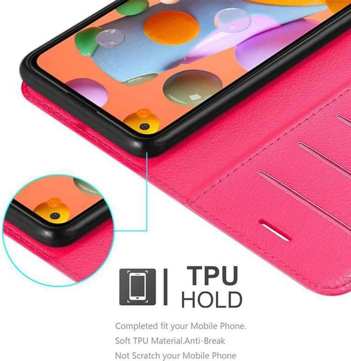 Actual product image Cadorabo Book with stand function cover (Samsung Galaxy A11)
