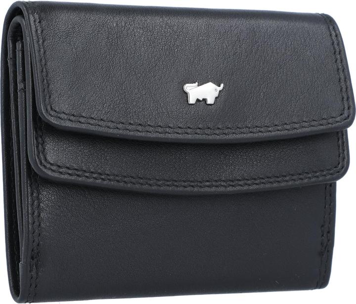 Actual product image Braun Büffel Golf Edition leather wallet 10 cm