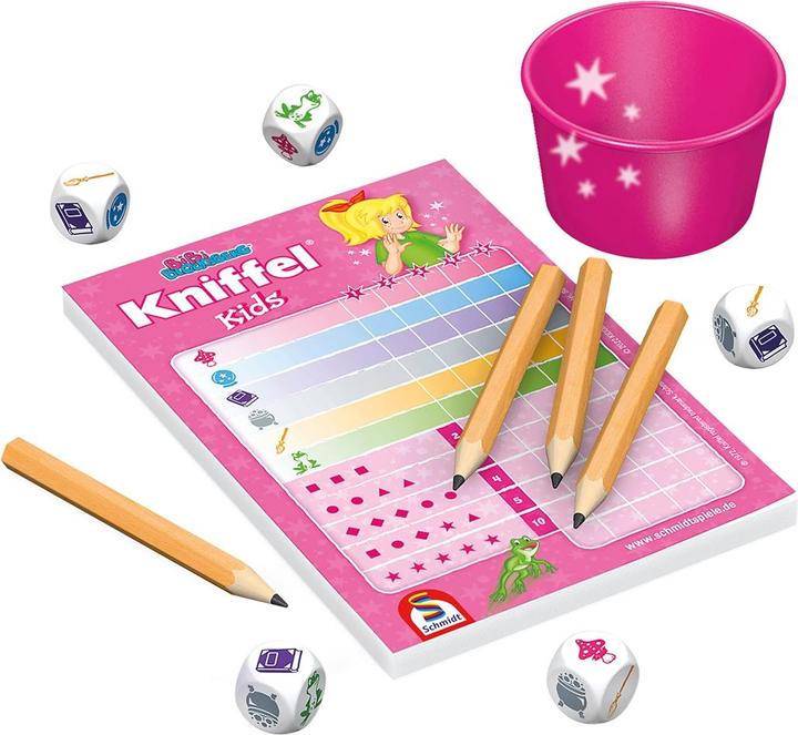 Image du produit Schmidt Spiele Bibi Blocksberg Kniffel Kids (Allemand)