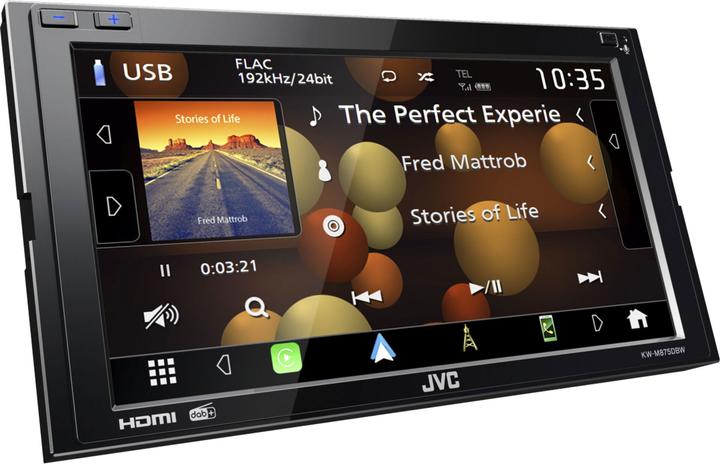 Immagine prodotto JVC KW-M875DBW (Auto Android, MirrorLink, Apple Carplay)