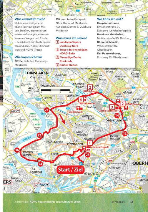 Valeurs nutritives et ingrédients Die 30 schönsten E-Bike Touren im Ruhrgebiet - Über Flussradwege und Alte Bahntrassen (Allemand, Oliver Kockskämper, BVA BikeMedia GmbH, 2024)