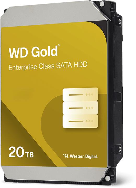 Productafbeelding WD Gold (20 TB, 3.5", CMR)