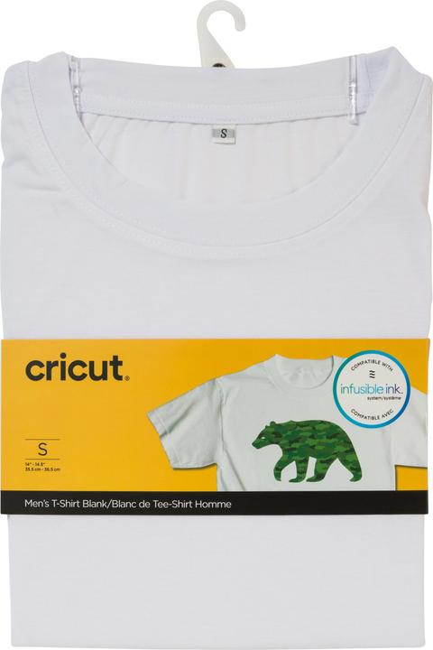 Immagine prodotto Cricut Maglietta Infusible Ink Uomo Taglia S, Bianco