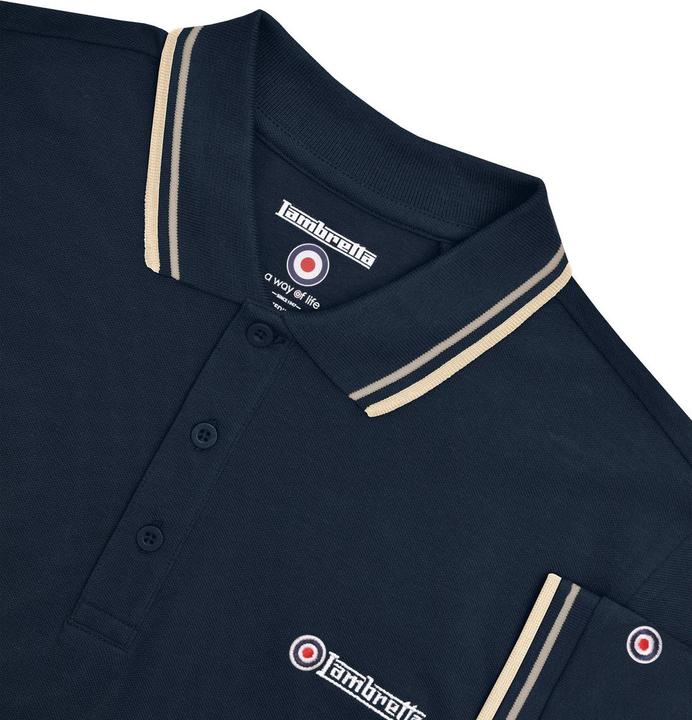 Immagine prodotto Lambretta Maglietta Polo Grande e Alto Doppia Punta Uomo (4XL)