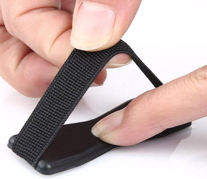 Actual product image Mobiparts Smartphone & Tablet Elastic Grip Handle Black