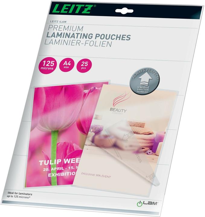 Image du produit Leitz Film de plastification (A4, 25 pcs, 125 µm)