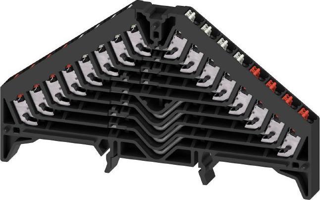 Produktbild Weidmüller Marshalling term PRV blk/wht-red 35X7.5