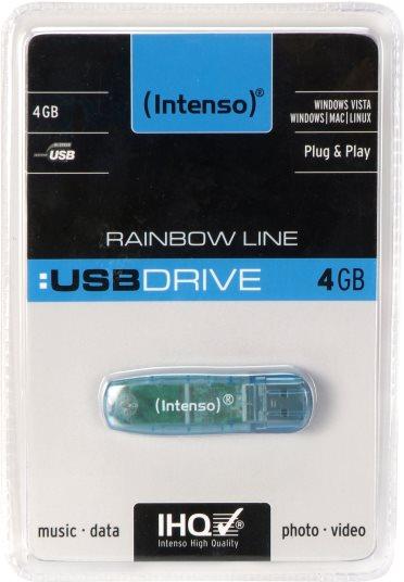 Image du produit Intenso Ligne arc-en-ciel (4 Go, USB-A)