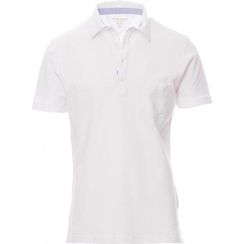 Payper, Herren, Shirt, Polo-Shirt, Weiss, (L)