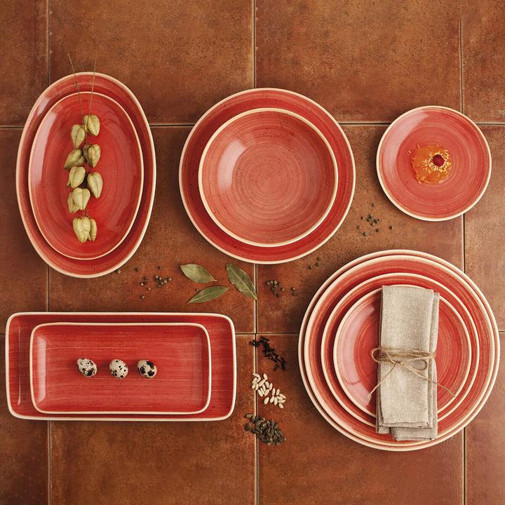Produktbild Flacher Teller Terra (6 Stück) (6x, 24 cm)