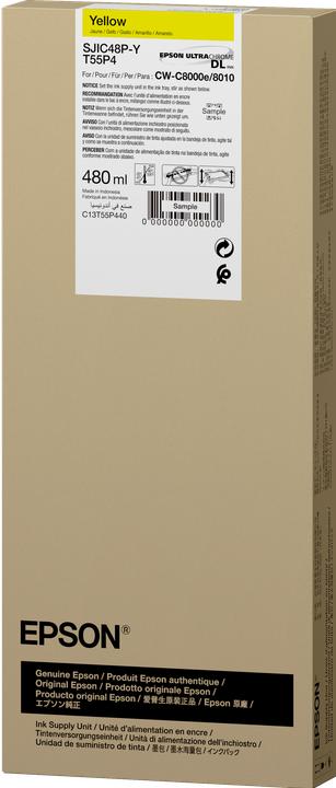 Produktbild Epson Tinte gelb f. 8000e (Y)