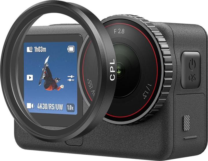 Image du produit Telesin Action Camera Filter (CPL+ND8/16/32) for DJI OSMO Action 6