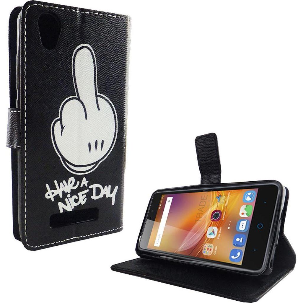 Thumbnail - König Design Schutz Handy Hülle für ZTE Blade A452 Case Cover Tasche Wallet Etui Handyhülle (ZTE Blade A452), Smartphone...