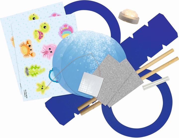 Actual product image Folia Lantern craft set underwater world (1 x)