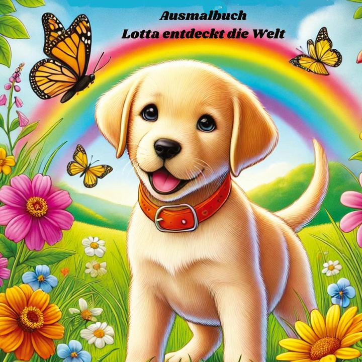 tolino Ausmalbuch - Lotta entdeckt die Welt