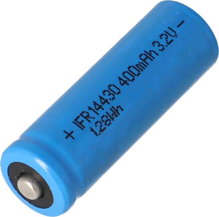 Produktbild AccuCell IFR 14430 - LiFePo4 Akku (Button Top) ungeschützt (1 Stk., 14430, 400 mAh)