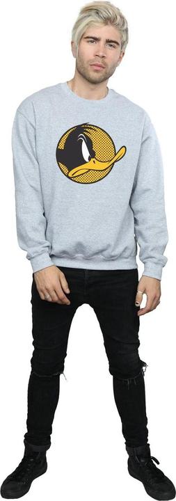 Produktbild Looney Tunes Daffy Duck Dotted Profile Sweatshirt (M)
