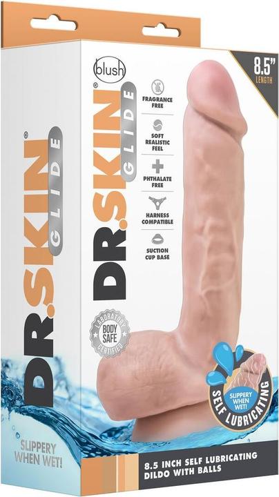 Image du produit Blush Dr. Skin 8.5inch Gode Autolubrifiant