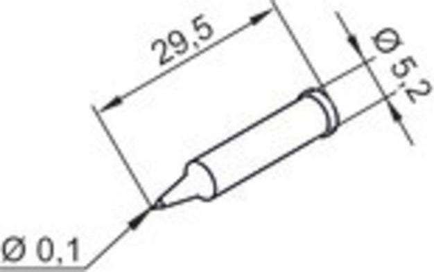 Actual product image 0102PDLF01 Soldering tip pencil shape Tip size 0.1 mm (Soldering tip)