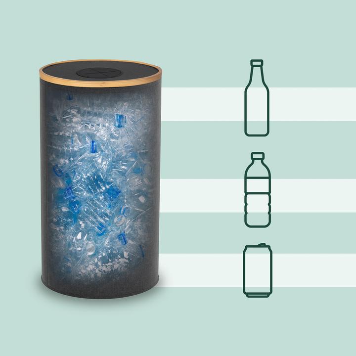 Actual product image Relaxdays Deposit bottle collector