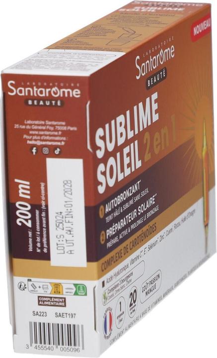Produktbild Santarome Sublime Soleil 2in1 20 Bulbs