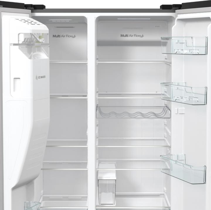 Actual product image Hisense RS566N4IEX Kühl-Gefrier-Kombination (566 l)