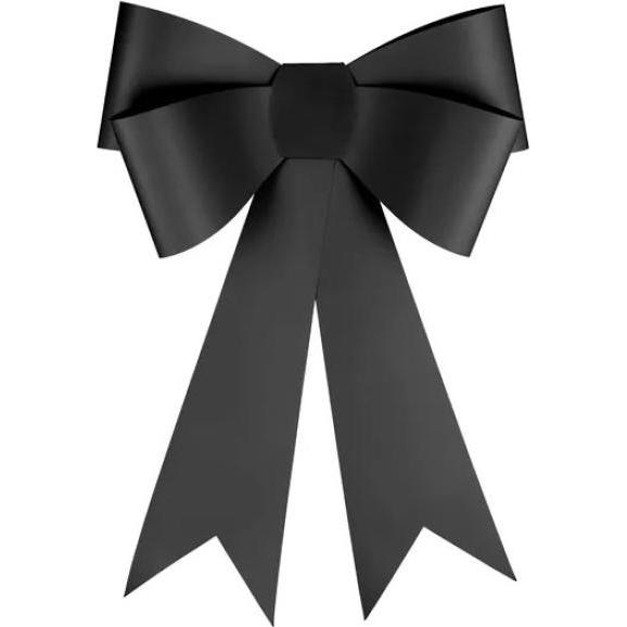 Burga Dekoschlaufe XL - schwarz - DIY