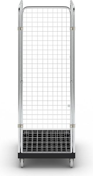 Produktbild eurokraft basic Rollbehälter mit Gitterwänden (500 kg, 1)