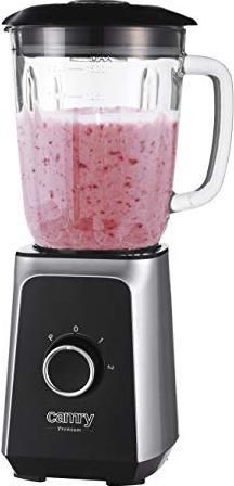 Camry Blender CR 4077 Tabletop, 500 W, Jar material Glass, Jar capacity 1.5 L, Ice crushing, Black / (EU plug, 500 W)