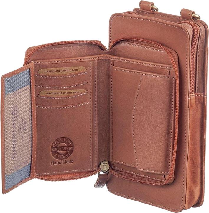 Actual product image Greenland Nature Nature Soft mobile phone case wallet leather 11 cm