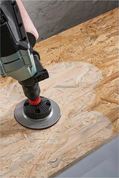 Actual product image wolfcraft 5 Adhesive grinding discs Aluminium oxide K180, ø125mm (180)