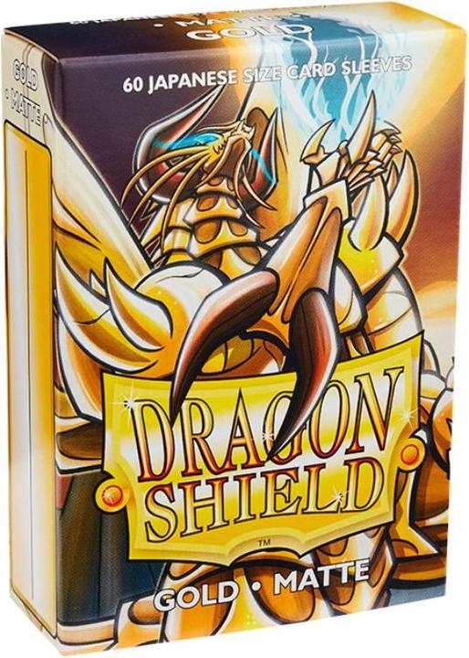 Actual product image Arcane Tinman ART11106 - Matte - Gold Pontifex Japanese Size (60) Card Sleeves
