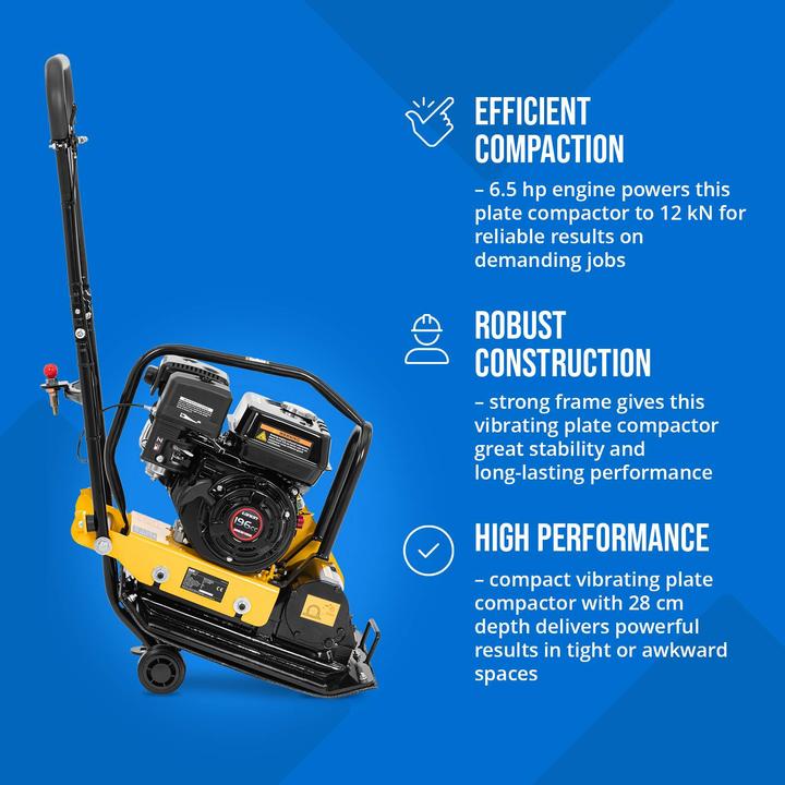 Actual product image MSW Plate Compactor - 51 x 37 cm - 12 kN