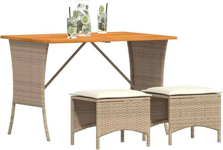 Produktbild vidaXL Garten Essgruppe
