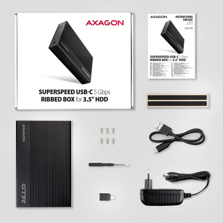 Actual product image Axagon EE35-GTR (3.5")