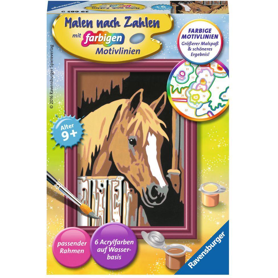 Ravensburger Pferd im Stall