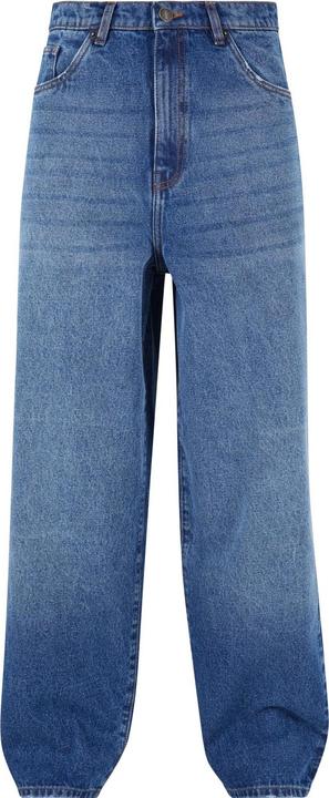 Neu Mittelblau Gewaschen