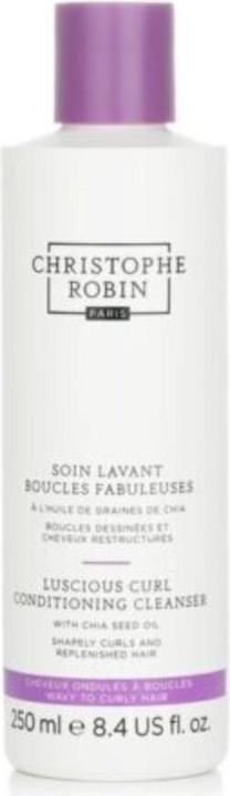 Produktbild Christophe Robin Luscious Curl Conditioning Cleanser with Chia Seed Oil (250 ml, Flüssiges Shampoo)