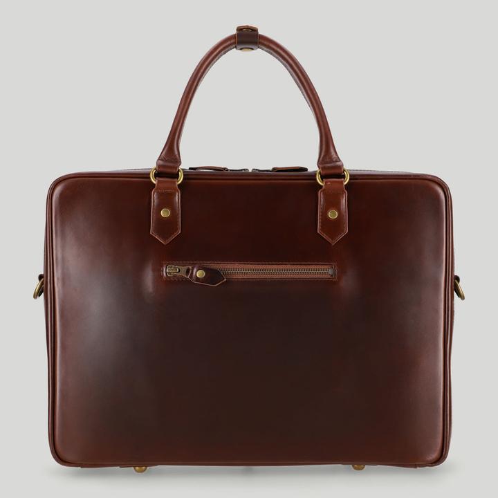 Actual product image Buckle & Seam Briefcase Sierra Brown/Dots