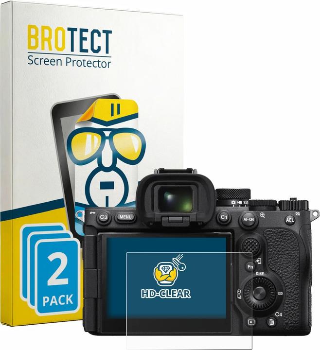 Produktbild BROTECT Schutzfolie für Sony Alpha 7R VI Displayschutz Displayschutzfolie Folie Klar Transparent