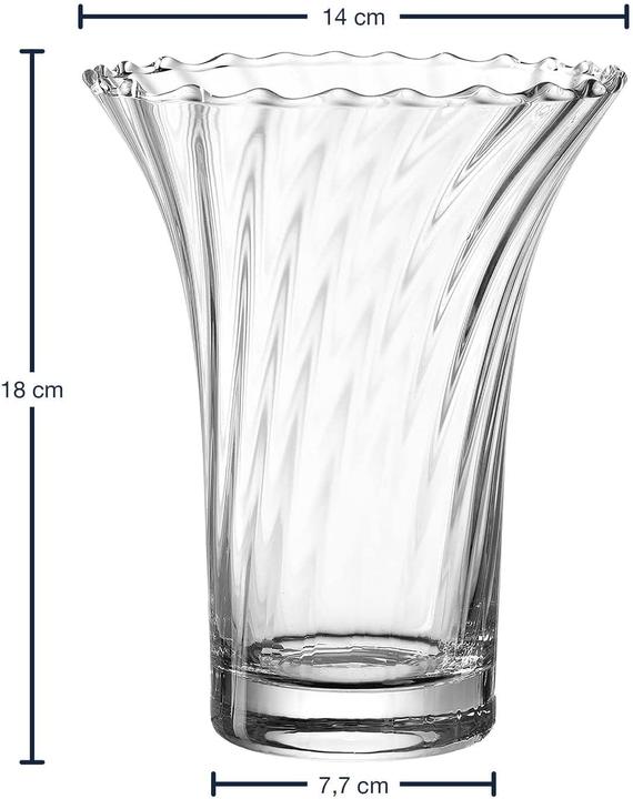 Immagine prodotto Leonardo Vaso Ravenna 18 cm trasparente (1x)