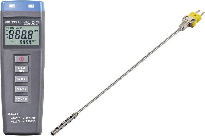 Actual product image Voltcraft Digital thermometer + air sensor
