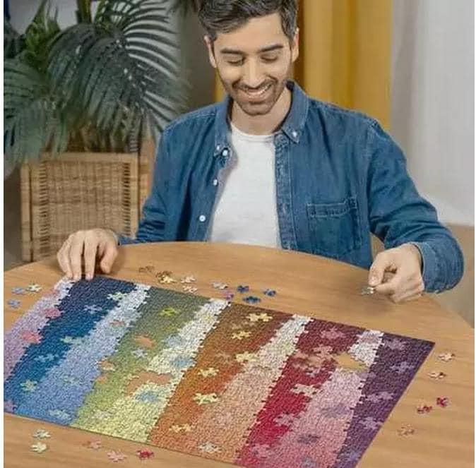 Produktbild Ravensburger Puzzle Karen Puzzles Color by Colour, 1000 Teile. (1000 Teile)