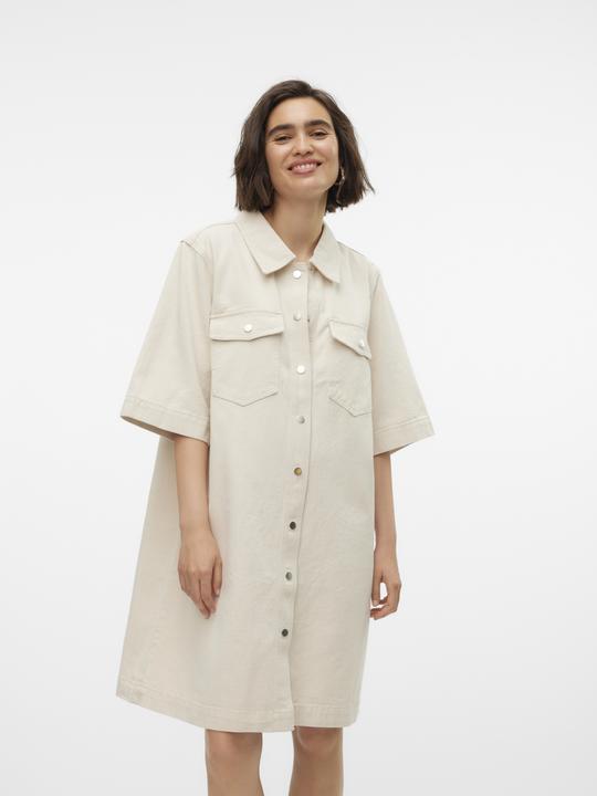 Produktbild Vero Moda VMFENJA Kurzes Kleid Jeanskleid (XXL)