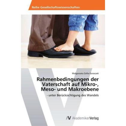 Rahmenbedingungen der Vaterschaft auf Mikro-, Meso- und Makroebene, Fachbücher von Malgorzata Zofia Goraczek