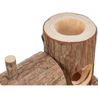 Train Levin en bois naturel pour Petits Rongeurs