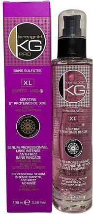 Immagine prodotto Keragold PRO Expert Liss Siero per capelli secchi e ribelli con proteine di cheratina/seta 100ml (100 ml)